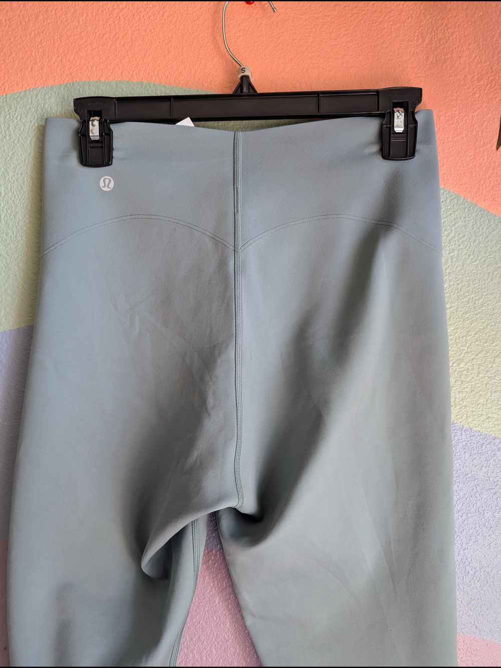 Lululemon High-Rise Compression Leggings in Dusty Blue